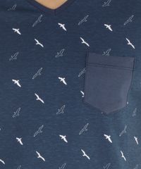 Camiseta-Estampada-de-Gaivotas-Azul-Marinho-8208003-Azul_Marinho_4