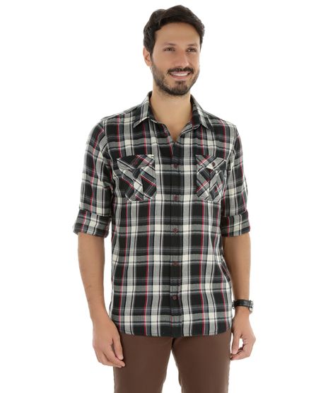 Camisa-Xadrez-Comfort-Cinza-8181072-Cinza_1