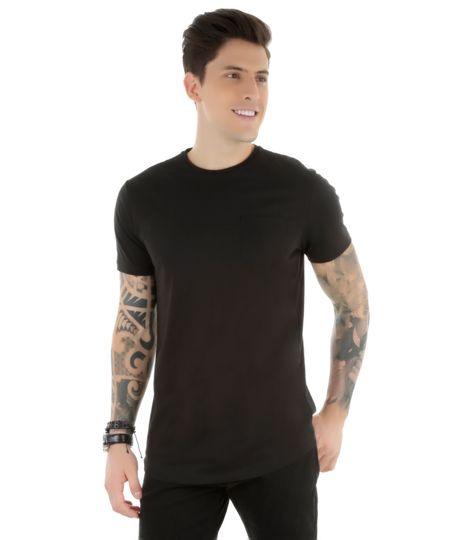 Camiseta-Longa-com-Bolso-Preta-8304733-Preto_1 Camiseta-Longa-com-Bolso-Preta-8304733-Preto_1