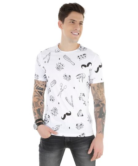 Camiseta-Estampada--Old-School--Branca-8302344-Branco_1 Camiseta-Estampada--Old-School--Branca-8302344-Branco_1