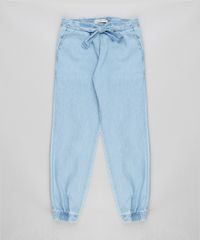 Calca-Clochard-Jeans-Infantil-com-Laco-Azul-Claro-9368844-Azul_Claro_1