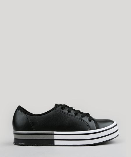 Tenis-Flatform-Feminino-Beira-Rio-com-Listras-Preto-9420944-Preto_1