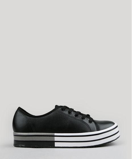 Tenis-Flatform-Feminino-Beira-Rio-com-Listras-Preto-9420944-Preto_1