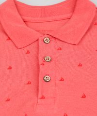 Polo-Infantil-em-Piquet-Estampada-de-Barco-Manga-Curta-Coral-9330369-Coral_4