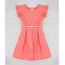 Vestido-Infantil-com-Babado-e-Cinto-Manga-curta-Coral-9337304-Coral_1