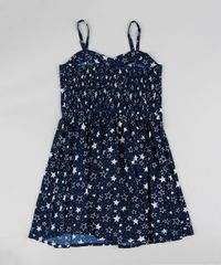 Vestido-Infantil-Estampado--Estrelas--com-No-Alca-Fina-Azul-Marinho-9127258-Azul_Marinho_2