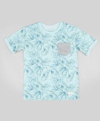 Camiseta-Infantil-Estampada-Tropical-com-Bolso-Manga-Curta-Gola-Careca-Verde-Agua-9328080-Verde_Agua_1