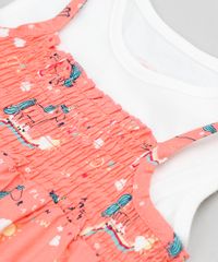 Conjunto-Infantil-de-Body-Sem-Manga-Off-White---Jardineira-Estampada-de-Unicornio-Coral-9121664-Coral_4