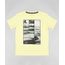 Camiseta-Infantil-Estampa--Praia--Manga-Curta-Gola-Careca-Amarela-9420592-Amarelo_1