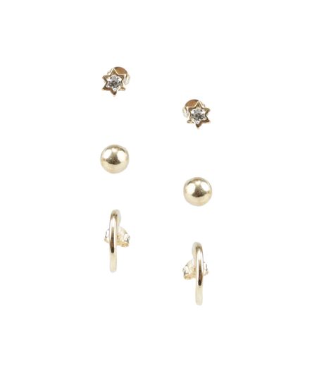 Kit-de-3-Pares-de-Brincos-Dourado-8220657-Dourado_1