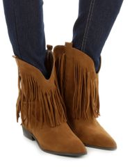 Bota-em-Suede-com-Franjas-Caramelo-8324430-Caramelo_5