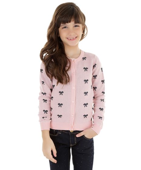 Cardigan-em-Trico--Lacos--Rosa-8200244-Rosa_1