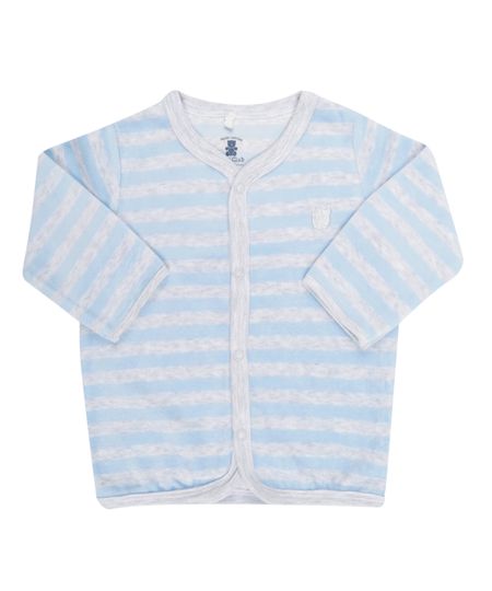 Cardigan-Listrado-em-Plush-de-Algodao---Sustentavel-Azul-Claro-8190014-Azul_Claro_1
