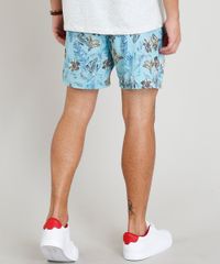 Short-Masculino-Estampado-Floral-com-Bolsos-Azul-Claro-9308699-Azul_Claro_2 Short-Masculino-Estampado-Floral-com-Bolsos-Azul-Claro-9308699-Azul_Claro_2