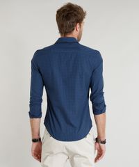 Camisa-Masculina-Slim-Estampada-Mini-Print-de-Poas-Manga-Longa-Azul-Marinho-9253848-Azul_Marinho_2