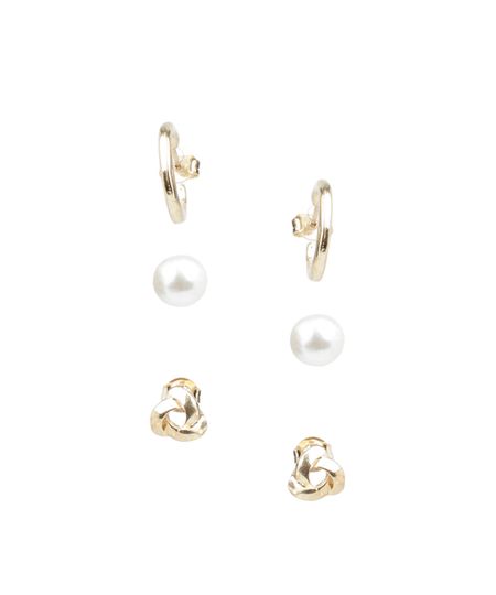 Kit-de-3-Pares-de-Brincos-Dourado-8220645-Dourado_1