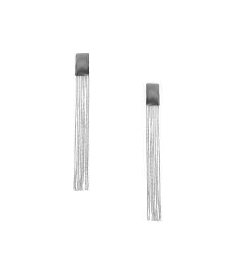 Par-de-Brincos-com-Franjas-Prateado-8108820-Prateado_1 Par-de-Brincos-com-Franjas-Prateado-8108820-Prateado_1