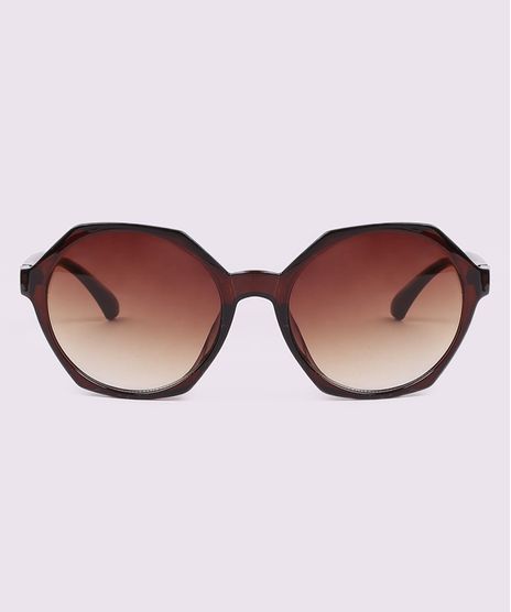 Oculos-de-Sol-Geometrico-Feminino-Oneself-Marrom-9430466-Marrom_1