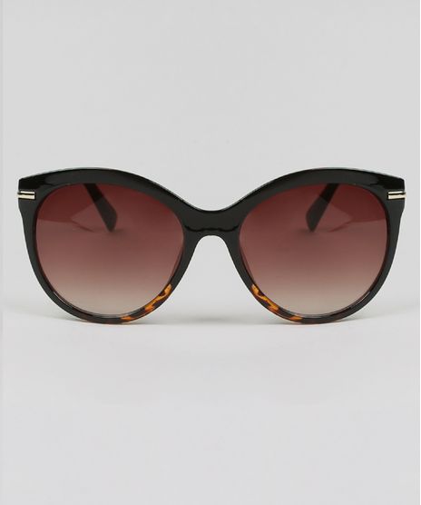 Oculos-de-Sol-Gatinho-Feminino-Oneself-Marrom-Escuro-9430436-Marrom_Escuro_1