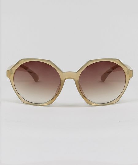 Oculos-de-Sol-Geometrico-Feminino-Oneself-Bege-Claro-9430469-Bege_Claro_1