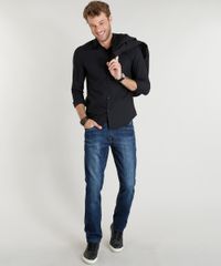Camisa-Masculina-Slim-Manga-Longa-Preta-7683136-Preto_3