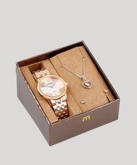 Kit-de-Relogio-Analogico-Mondaine-Feminino---Brinco---Colar---53658LPMVRE1K-Rose-9401114-Rose_1