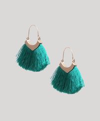 Brinco-Feminino-com-Tassel-Verde-9261675-Verde_1