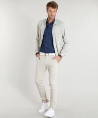 Calca-Chino-Masculina-Slim-com-Cinto-Trancado-Kaki-9305505-Kaki_3