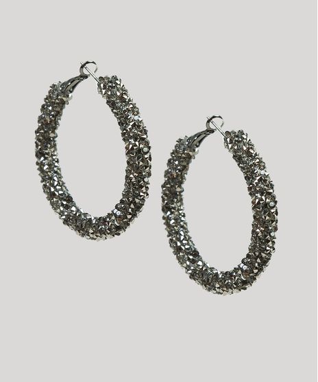 Brinco-Feminino-Argola-com-Strass-Grafite-9268173-Grafite_1