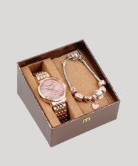 Kit-de-Relogio-Analogico-Mondaine-Feminino---Pulseira---53651LPMVRE2KA-Rose-9401152-Rose_1