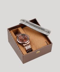 Kit-de-Relogio-Analogico-Mondaine-Feminino---Pulseira---53673LPMVME2K-Marrom-9401228-Marrom_1