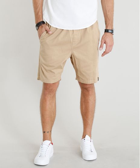 Short-de-Sarja-Masculino-com-Bolsos-Kaki-9378514-Kaki_1