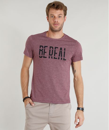 Camiseta-Masculina-Slim-Fit--Be-Real--Manga-Curta-Gola-Careca-Vinho-9417659-Vinho_1