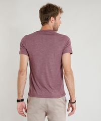 Camiseta-Masculina-Slim-Fit--Be-Real--Manga-Curta-Gola-Careca-Vinho-9417659-Vinho_2