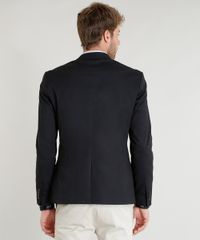 Blazer-Masculino-com-Bolsos-e-Dois-Botoes-Preto-9219253-Preto_2