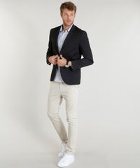 Blazer-Masculino-com-Bolsos-e-Dois-Botoes-Preto-9219253-Preto_3