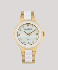 Kit-de-Relogio-Analogico-Mondaine-Feminino---Pulseira---53688LPMVDF3K-Dourado-9401300-Dourado_3