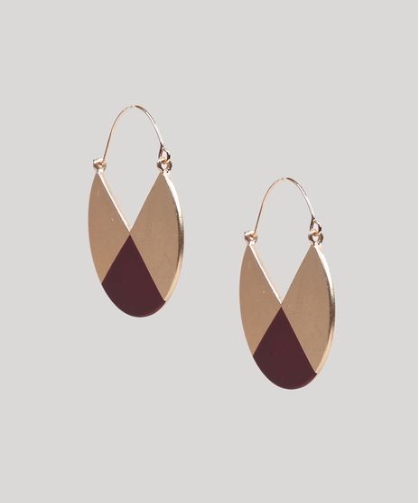 Brinco-Feminino-Geometrico-com-Triangulo-Dourado-9261830-Dourado_1