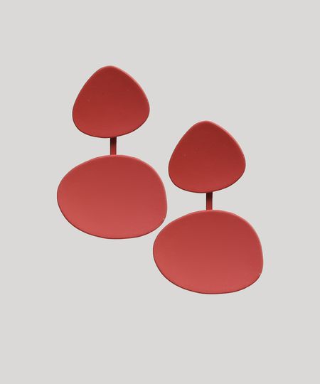 Brinco-Feminino-Geometrico-Vermelho-9261856-Vermelho_1