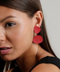 Brinco-Feminino-Geometrico-Vermelho-9261856-Vermelho_2