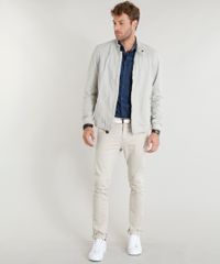 Jaqueta-Bomber-Masculina-em-Linho-Kaki-9219223-Kaki_3