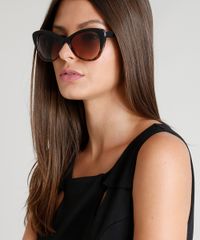 Oculos-de-Sol-Gatinho-Feminino-Oneself-Marrom-Escuro-8975714-Marrom_Escuro_2