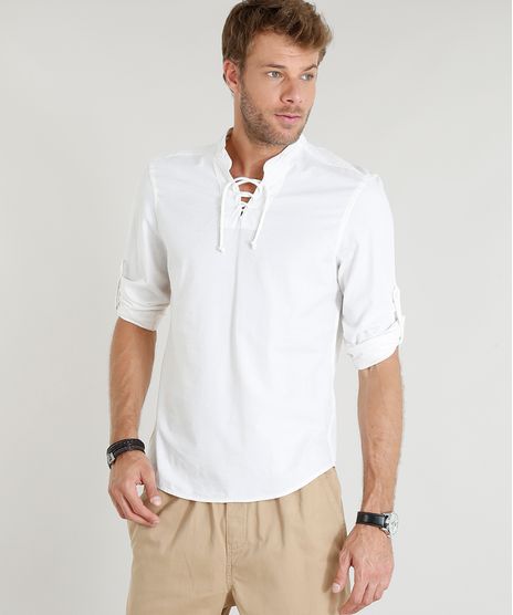 Bata-Masculina-Comfort-com-Amarracao-Manga-Longa-Off-White-9253268-Off_White_1