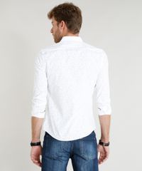 Camisa-Masculina-Slim-Estampada-de-Folhagem-Manga-Longa-Branca-9253693-Branco_2