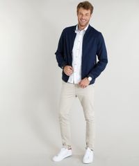 Jaqueta-Bomber-Masculina-em-Linho-Azul-Marinho-9219223-Azul_Marinho_3