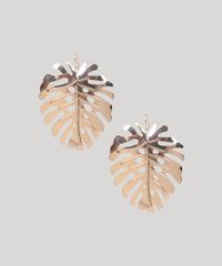 Brinco-Feminino-Folha-Costela-de-Adao-Dourado-9293603-Dourado_1