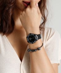 Kit-de-Relogio-Analogico-Mondaine-Feminino---Pulseira---53729LPMGPE2K-Preto-9401087-Preto_2