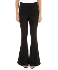 Calca-Flare-em-Suede-Preta-8191793-Preto_1