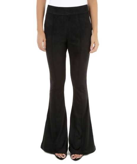 Calca-Flare-em-Suede-Preta-8191793-Preto_1