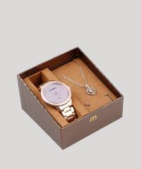 Kit-de-Relogio-Analogico-Mondaine-Feminino---Brinco---Colar---53675LPMVRE3KA-Rose-9401201-Rose_1